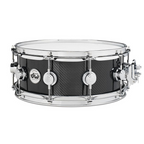 DW Collectors Series Snare Drum 14x6.5 Carbon Fiber With Chrome Hardware