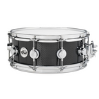DW Collectors Series Snare Drum 14x6.5 Carbon Fiber With Chrome Hardware