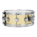 DW Collectors 4x14 Bell Brass Snare Drum - Solid 3mm Shell