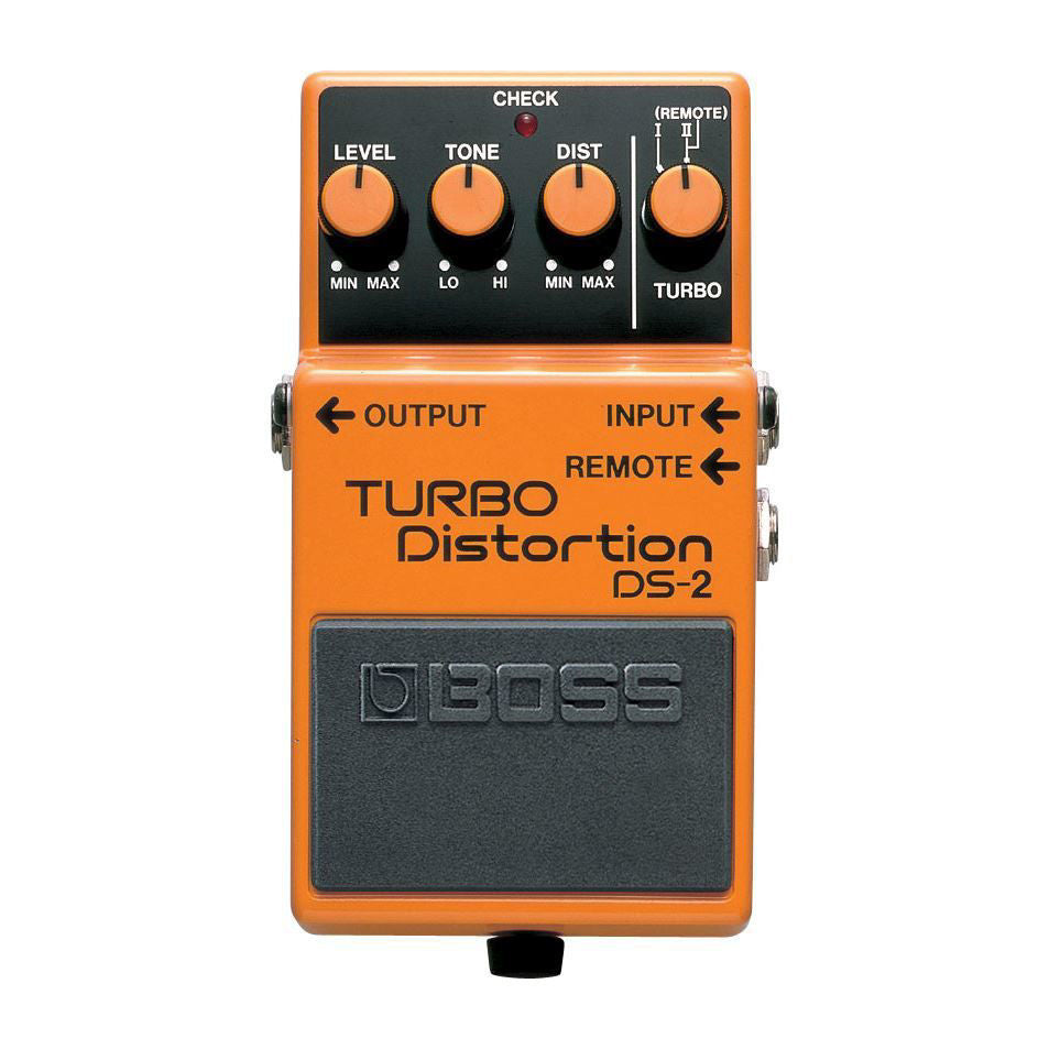 BOSS DS-2 Turbo Distortion Guitar Effects Pedal