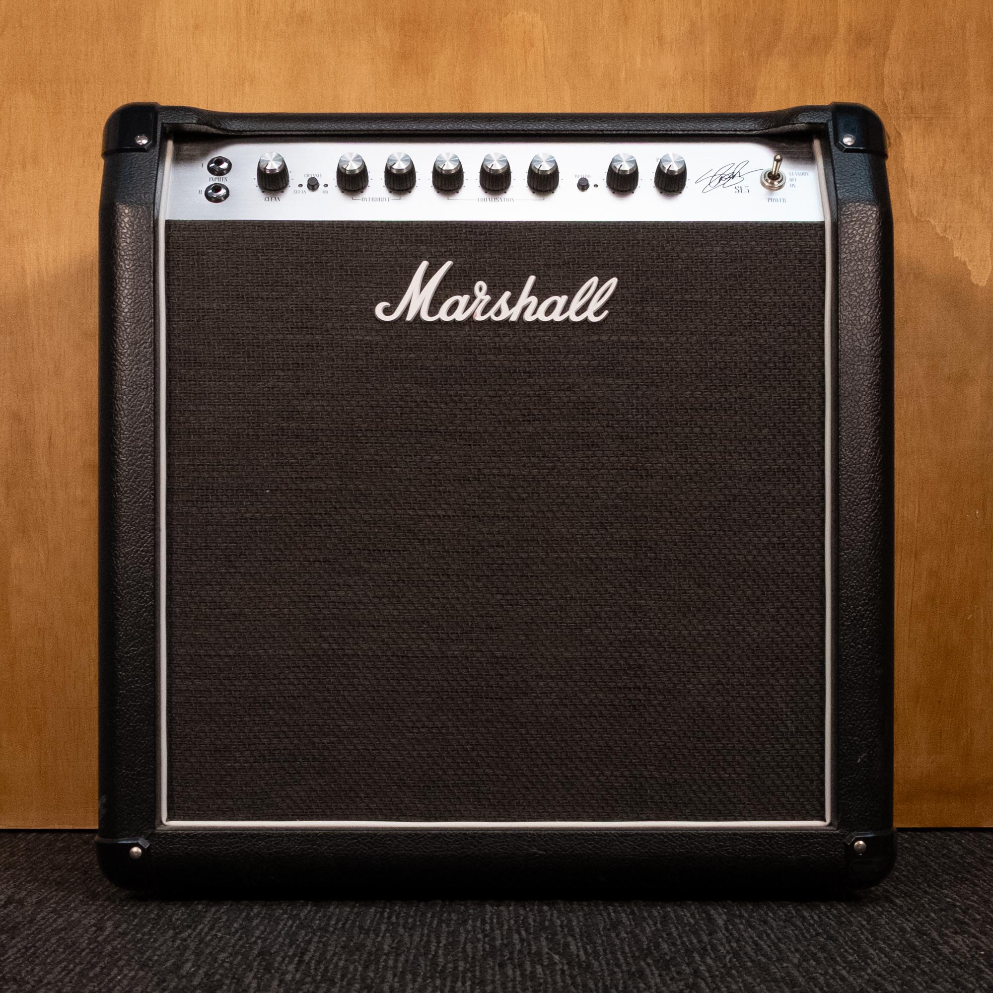 Marshall Slash SL5 5W 1x12 Guitar Amplifier Combo in Silver (R-2013-45-0033-A) - Preloved