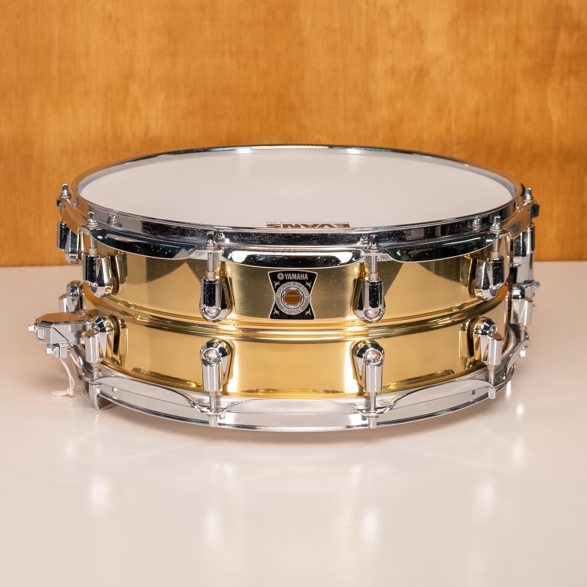 Yamaha SD4455 14x5.5 Brass Snare Drum (504455) - Preloved