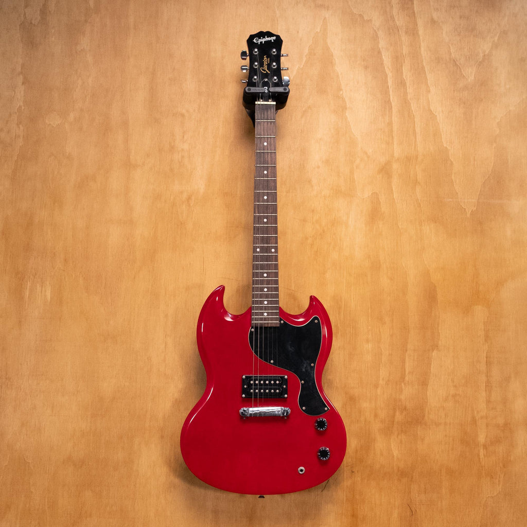 Epiphone SG Junior Electric Guitar in Cherry (SJ05096306) - Preloved