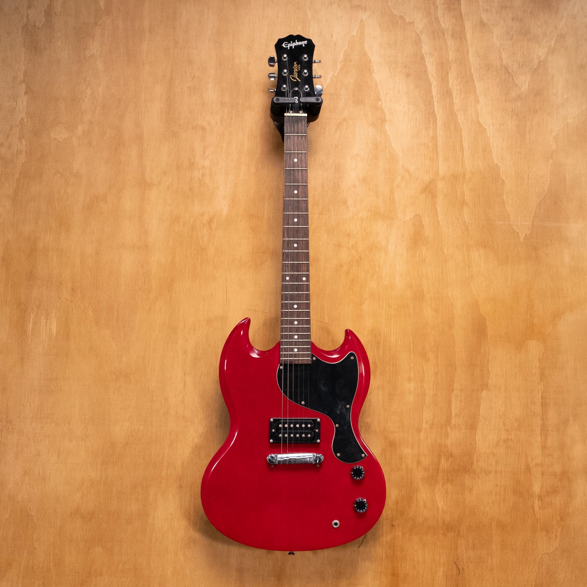 Epiphone SG Junior Electric Guitar in Cherry (SJ05096306) - Preloved