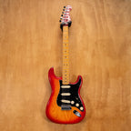 Fender USA Ultralux Stratocaster Electric Guitar in Plasma Red Burst (US23031159) - Preloved