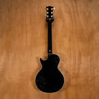 Greco EGC-550 Les Paul electric guitar in ebony finish, 1992 Japan-made model with solid body and vintage hardware.