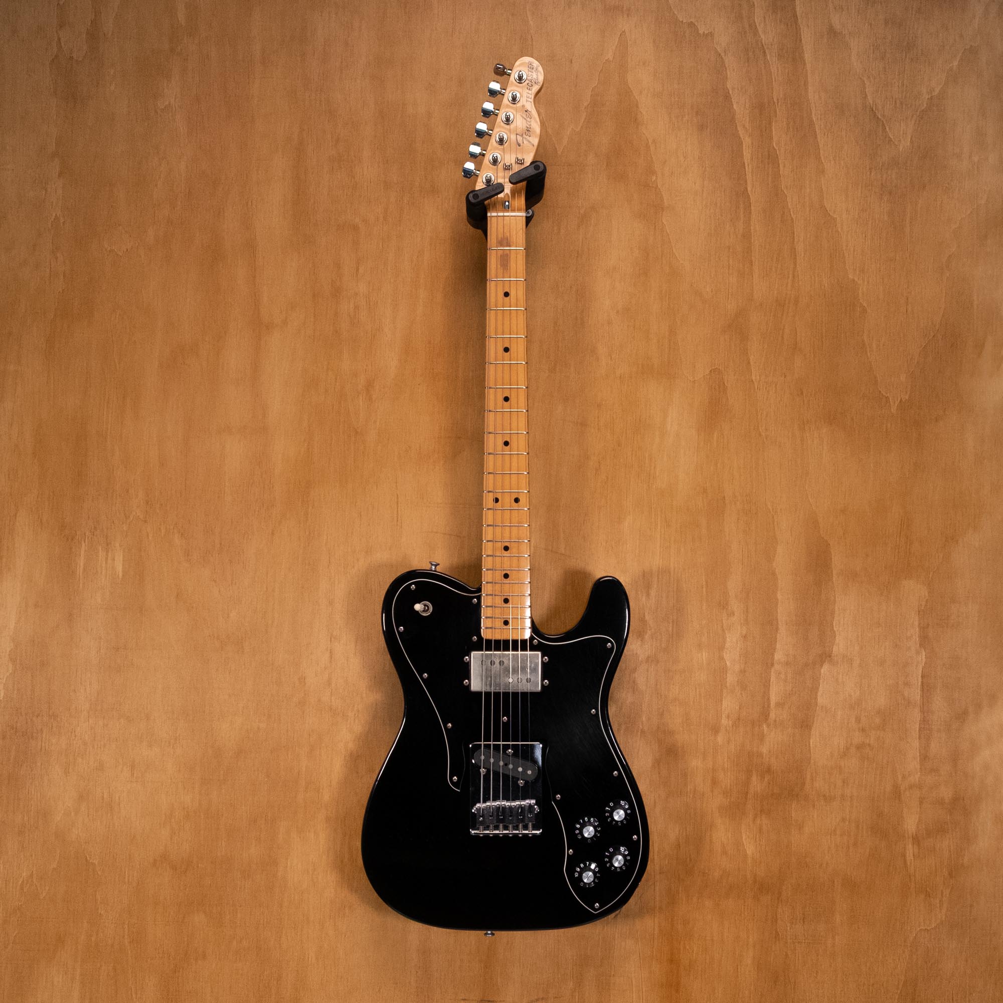 Fender '72 RI Tele Custom TC72-70 Black 90s CIJ (O083941) - Preloved