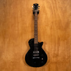 SX LP Style Electric Guitar P-90 in Black (21257298) - Preloved