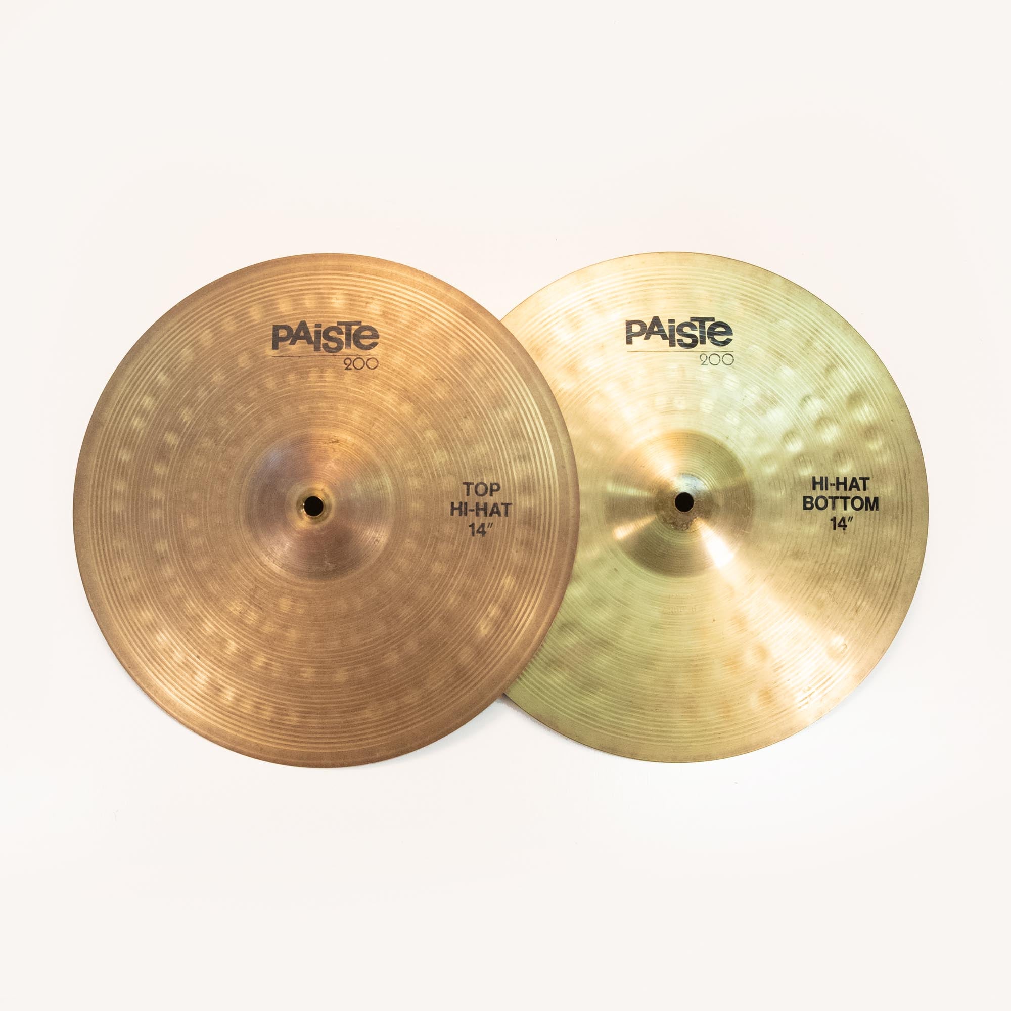 Paiste 200 Series Hi-Hat Cymbals (496751496856) - Preloved