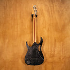 Ibanez JEM7D-BK Steve Vai Electric Guitar in Black Splatter Made in Japan '03 (F9921257) - Preloved