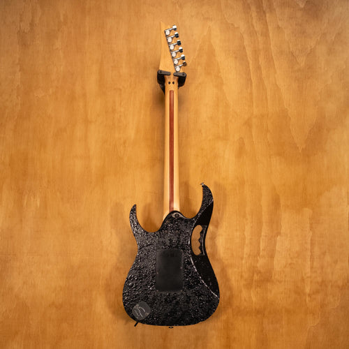 Ibanez JEM7D-BK Steve Vai Black Splatter MIJ '03 (F9921257) - Preloved
