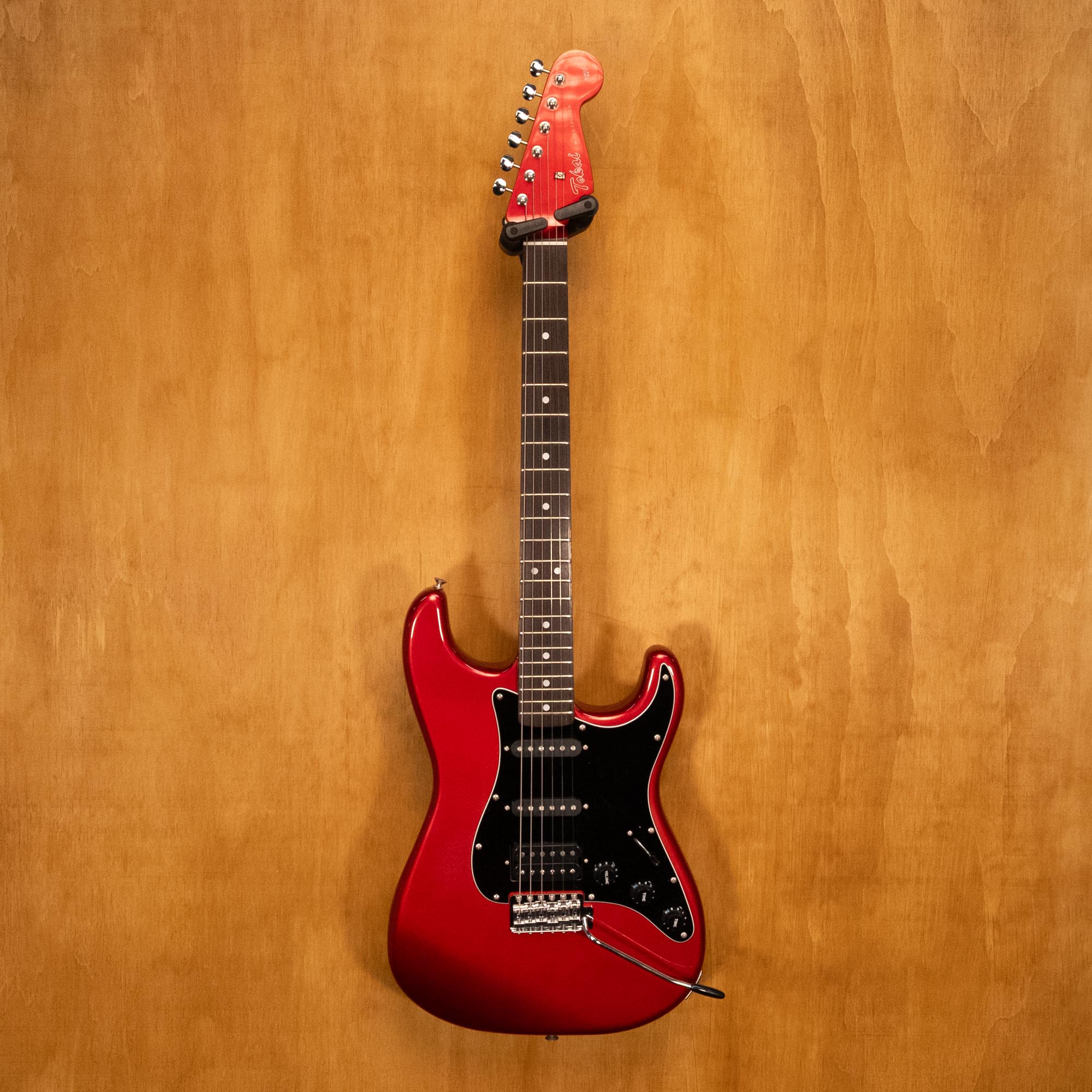Tokai TST-36HS S Style HSS Electric Guitar in Red Made in Japan '85 (L23546) - Preloved