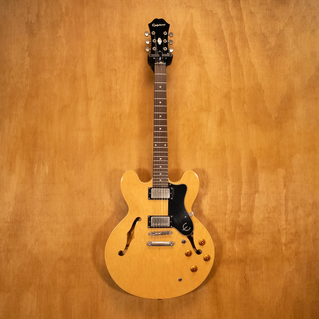 Epiphone 335 DOT Electric Guitar in Natural '14 (14072305463) - Preloved