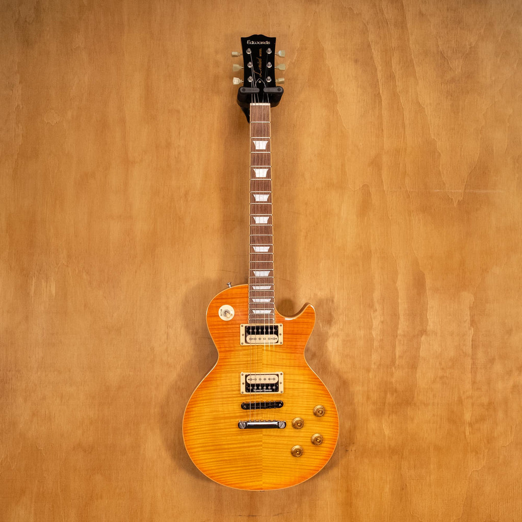 Edwards E-LP-85SD Electric Guitar in Vintage Honey Burst MIJ - Preloved