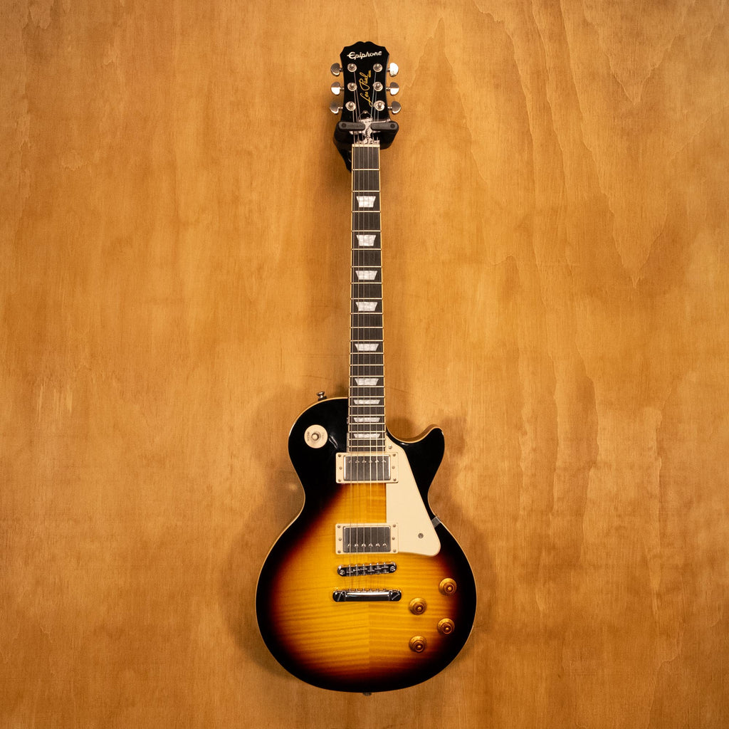 Epiphone Les Paul Standard Plus Top PRO Electric Guitar in Vintage Sunburst '17 (17051509066) - Preloved
