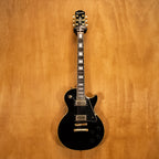 Epiphone Les Paul Custom Pro Electric Guitar with Gold Hardware in Ebony '17 (17071506971) - Preloved