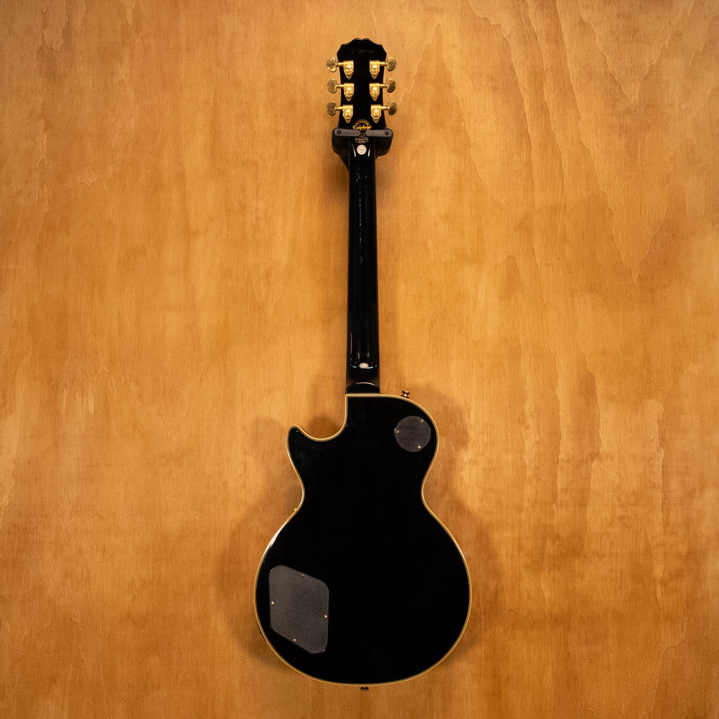 Epiphone Les Paul Custom Pro Electric Guitar with Gold Hardware in Ebony '17 (17071506971) - Preloved