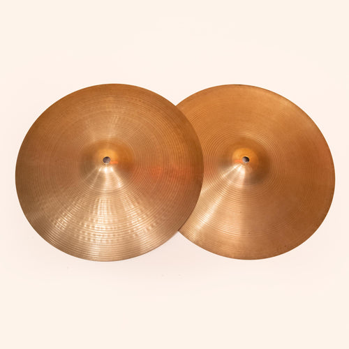 Zildjian A FLANGE 14 inch Hi-Hat Cymbals 1005g/1350g - Preloved