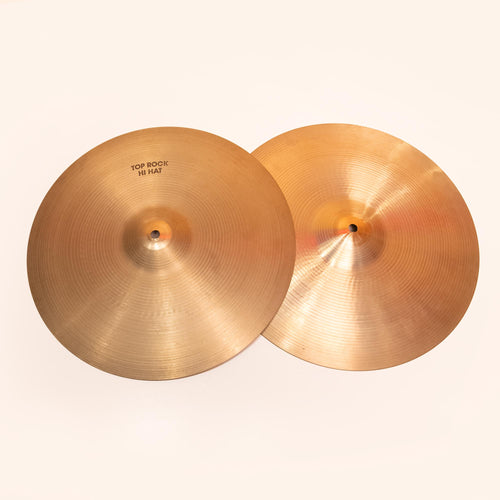 Zildjian '70s A Rock 15 inch Hi-Hat Cymbals 1464g/1698g - Preloved