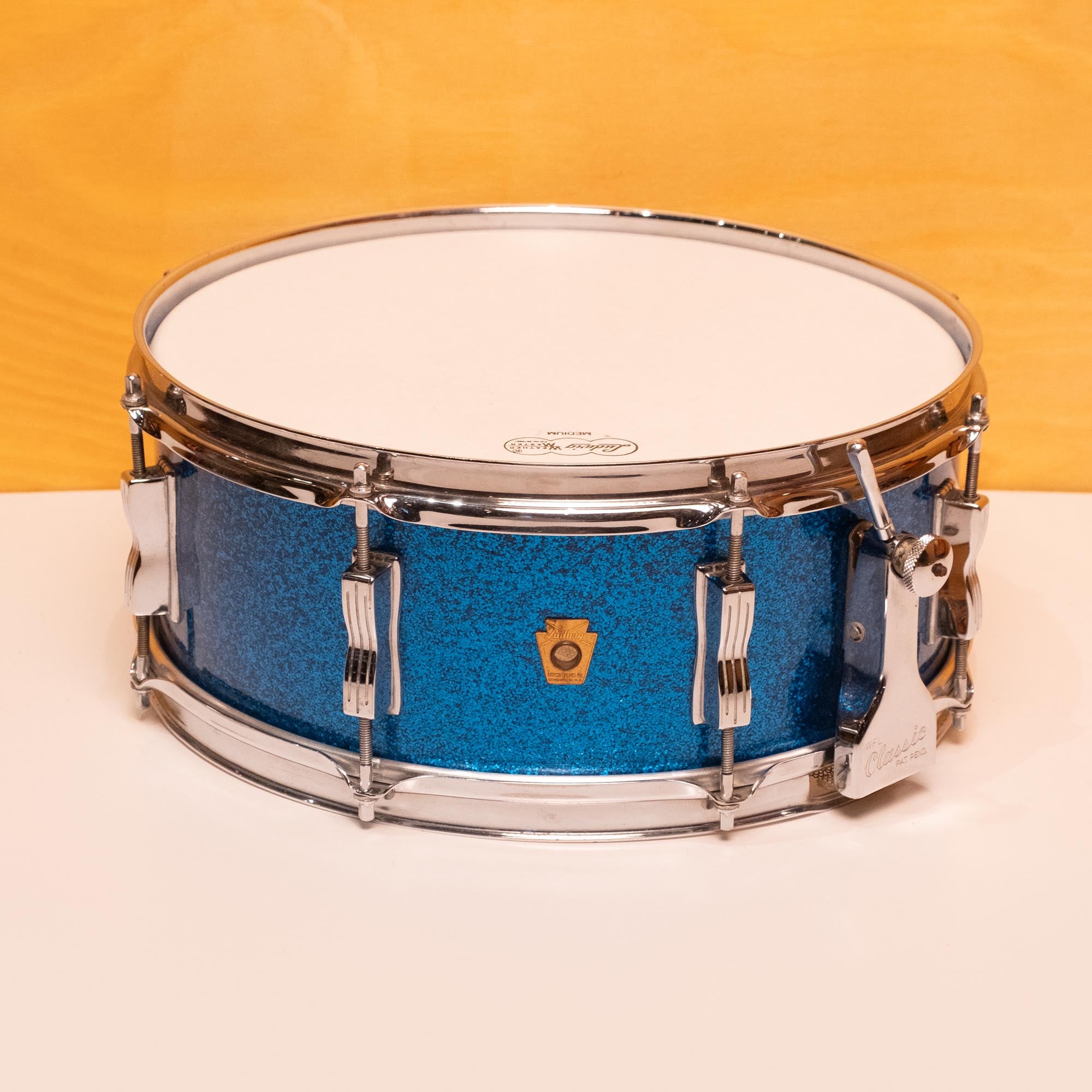 Ludwig Vintage Pre-1963 Super Classic 14x5.5 NO.900PC WFL Snare Drum - Preloved