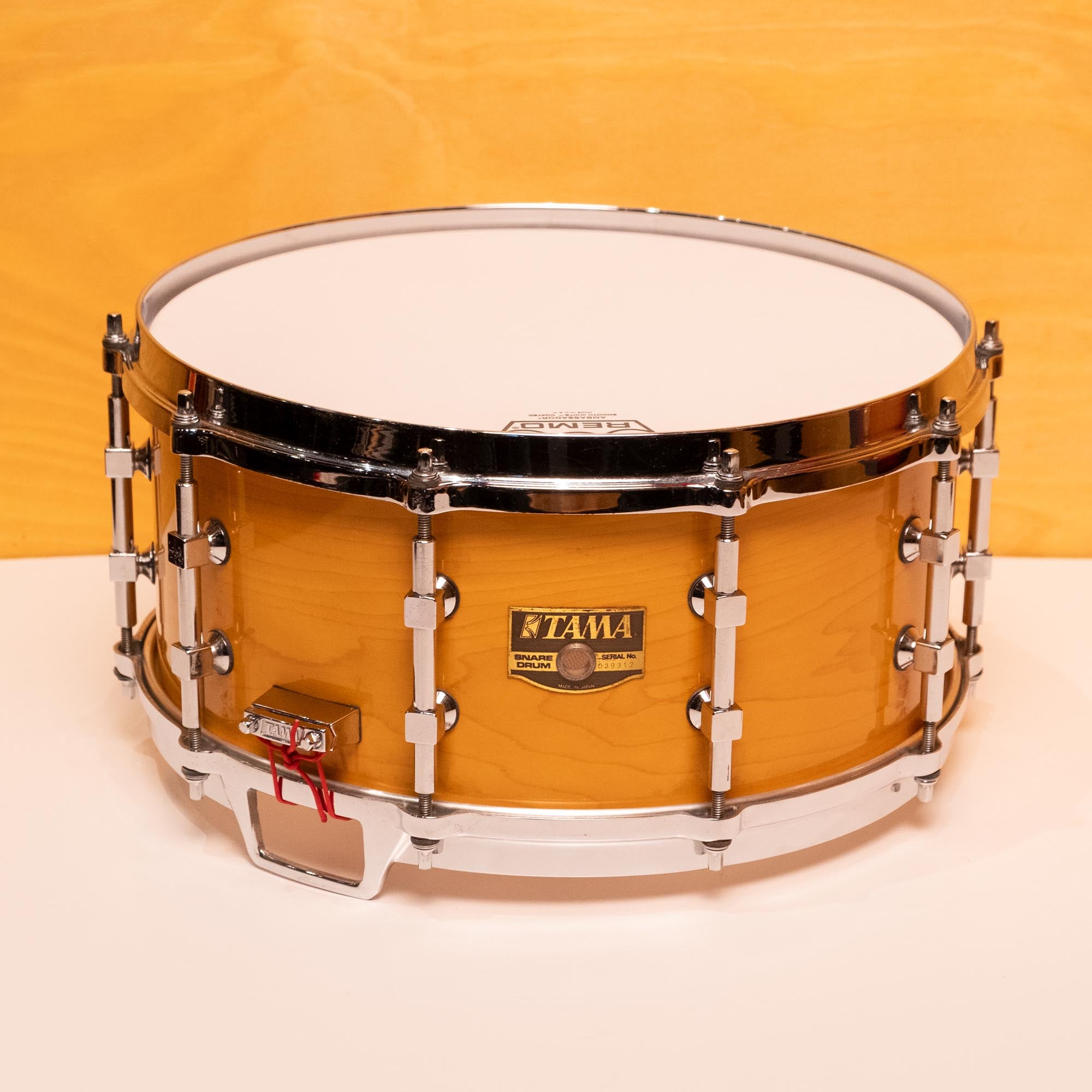 Tama Vintage Late '80s Solid Maple Snare Drum 14×6.5 SM646 Made in Japan - Preloved