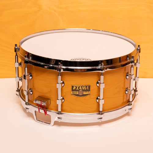 Tama Vintage Late '80s Solid Maple Snare Drum 14×6.5 SM646 Made in Japan - Preloved