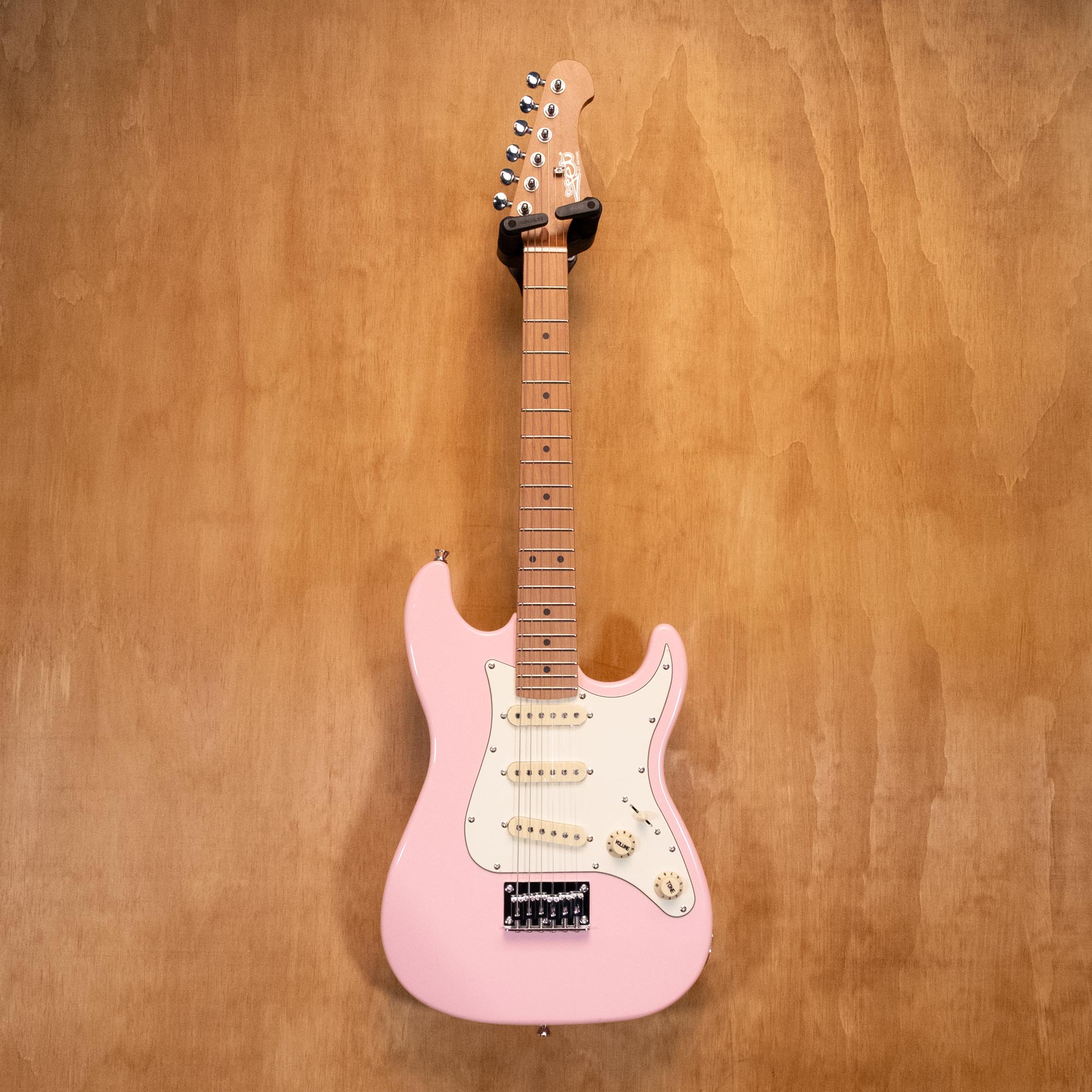 Jet JS-300-MINI-PK Mini Electric Guitar In Shell Pink - Preloved
