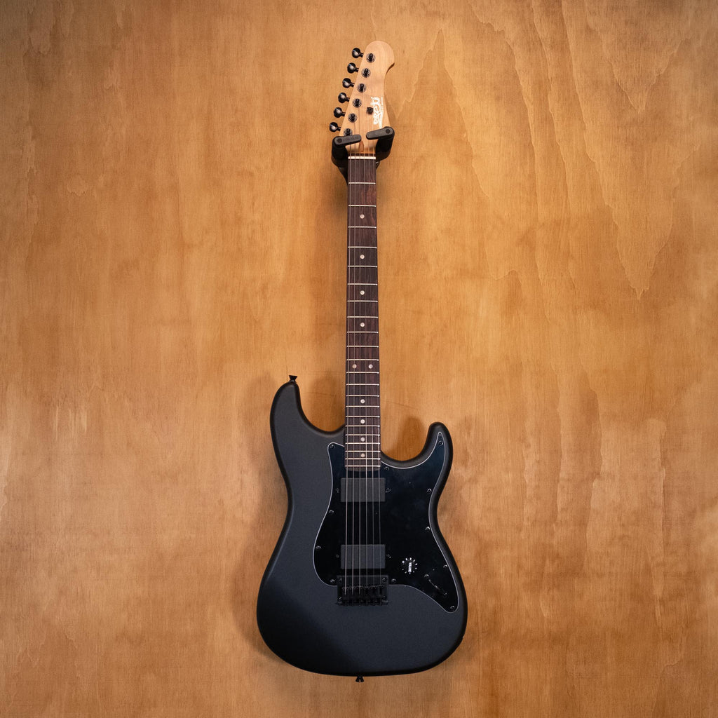 Jet JS-400-MBK-R-HH Electric Guitar In Matte Black - Preloved