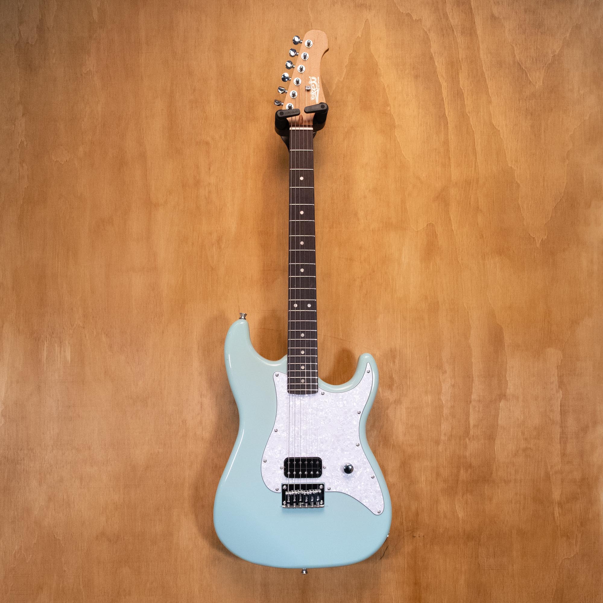 JET JS-400-HT-BL Humbucker Electric Guitar In Blue 2 - Preloved