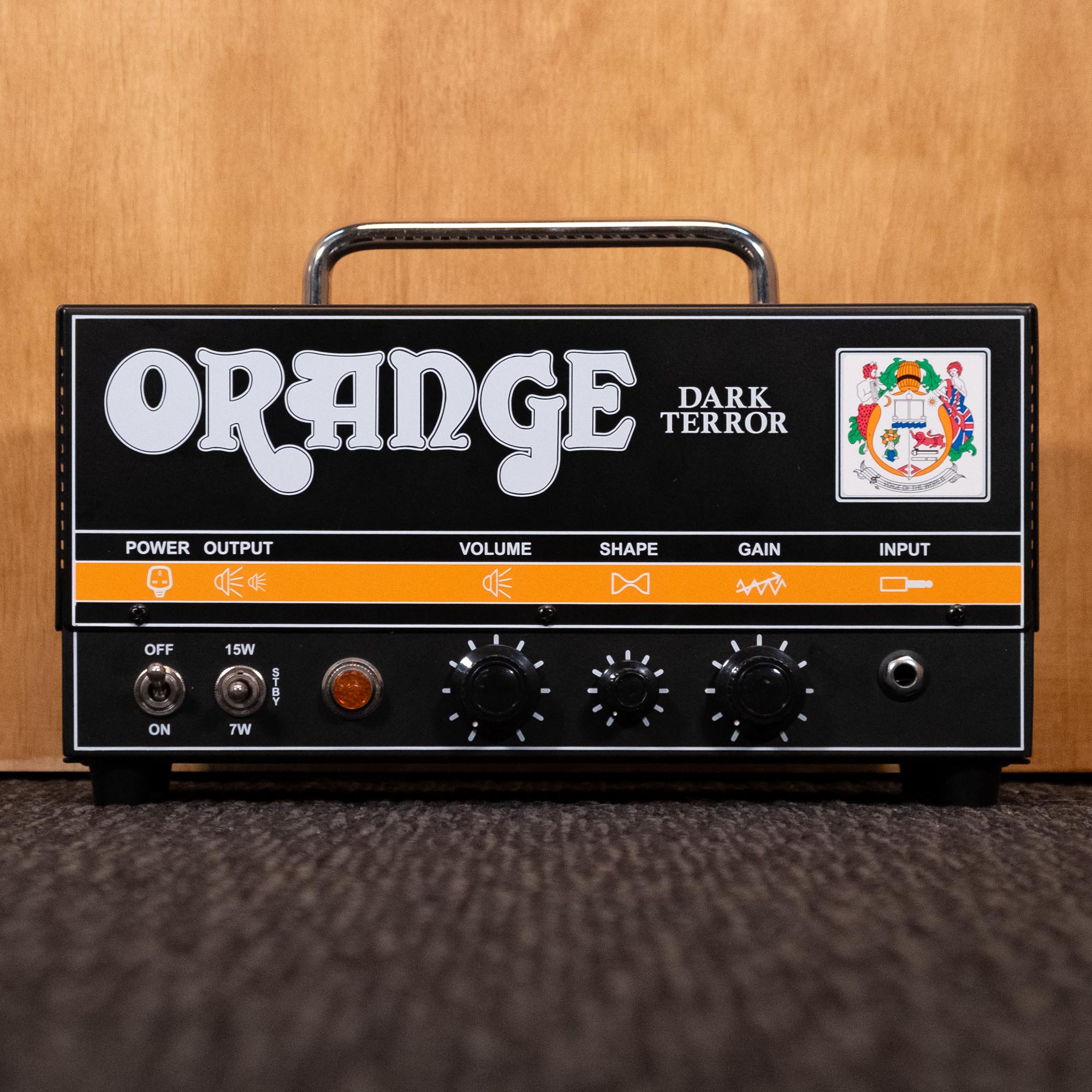 Orange Dark Terror 15w Valve Guitar Amplifier Head (06895-1018) - Preloved