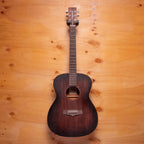 Preloved Tanglewood Crossroads TWCR-O acoustic guitar with natural finish, showing the body, neck, and soundhole.