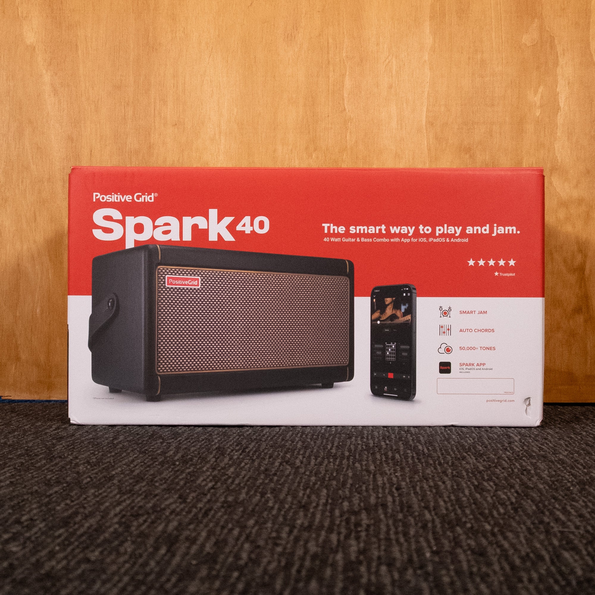 Positive Grid Spark 40 Smart Guitar Amp (S04CD391597) - Preloved