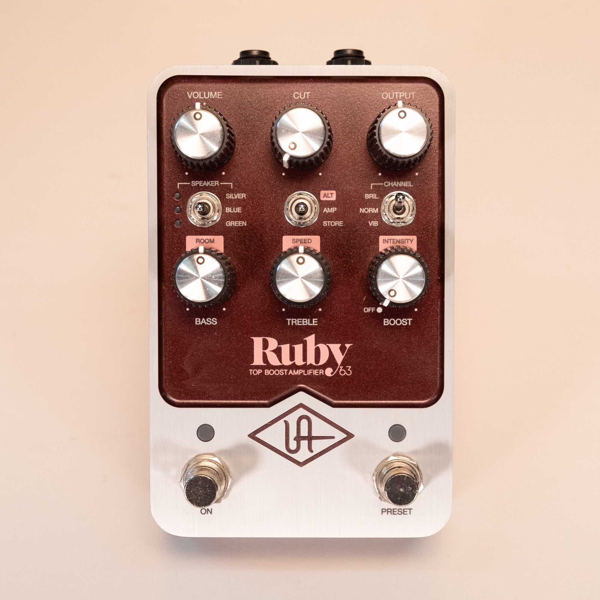 Universal Audio Ruby '63 Top Boost Amp Pedal (22472049005955) - Preloved