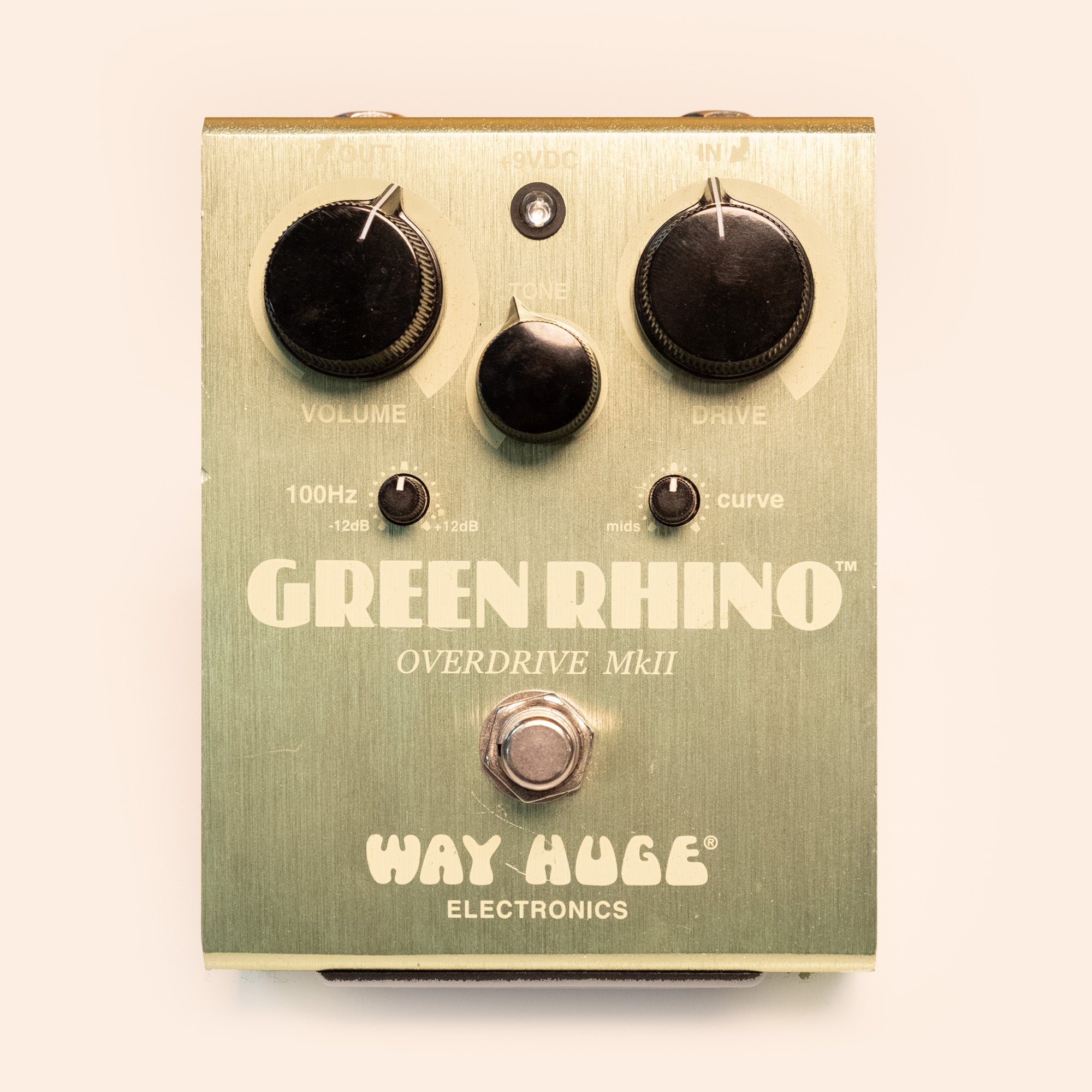 Way Huge Green Rhino Guitar Effects Pedal (AB41E416) - Preloved