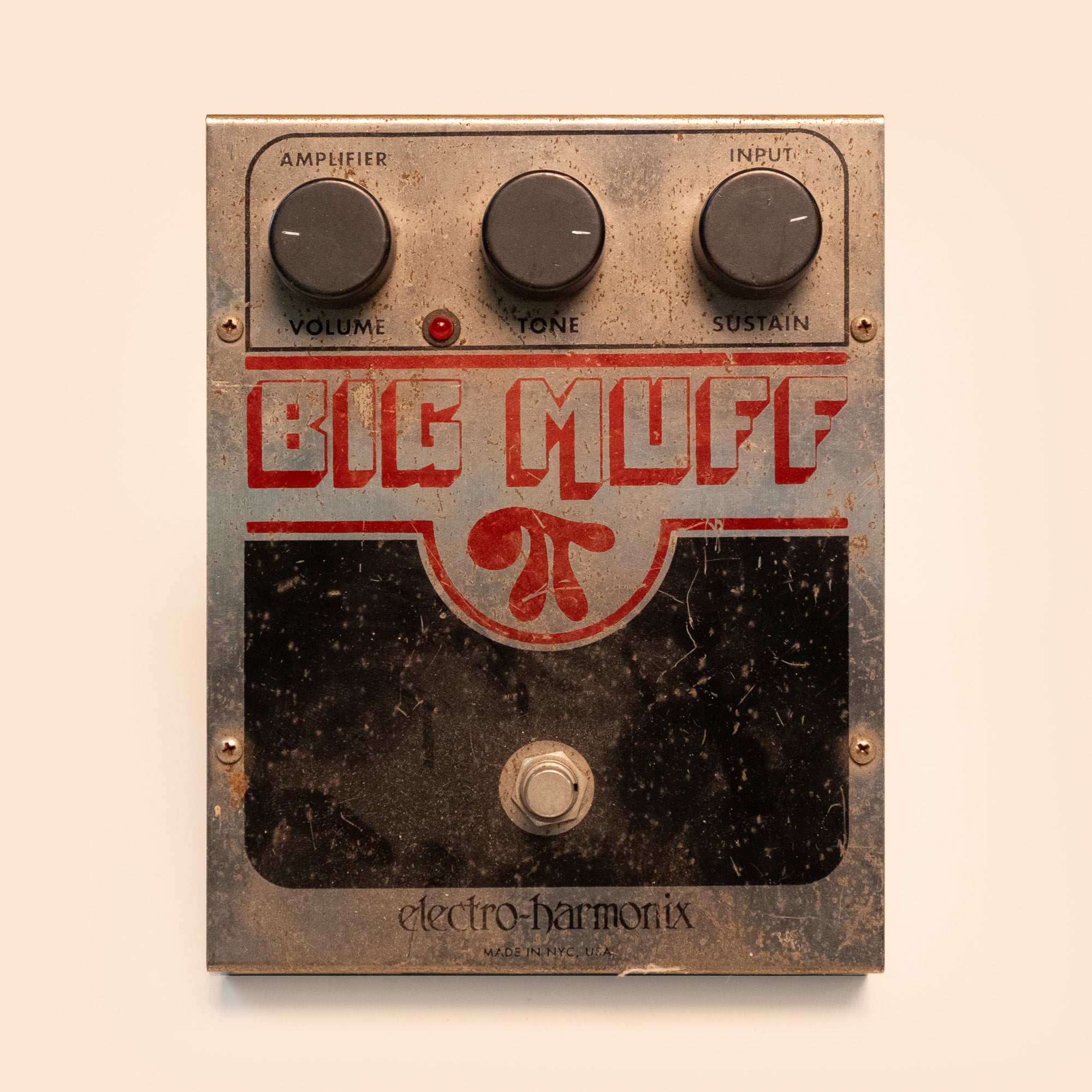 Electro Harmonix Big Muff Pi Distortion Guitar Effects Pedal - Preloved