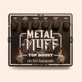 Electro Harmonix Metal Muff Distortion Guitar Effects Pedal with Top Boost - Preloved