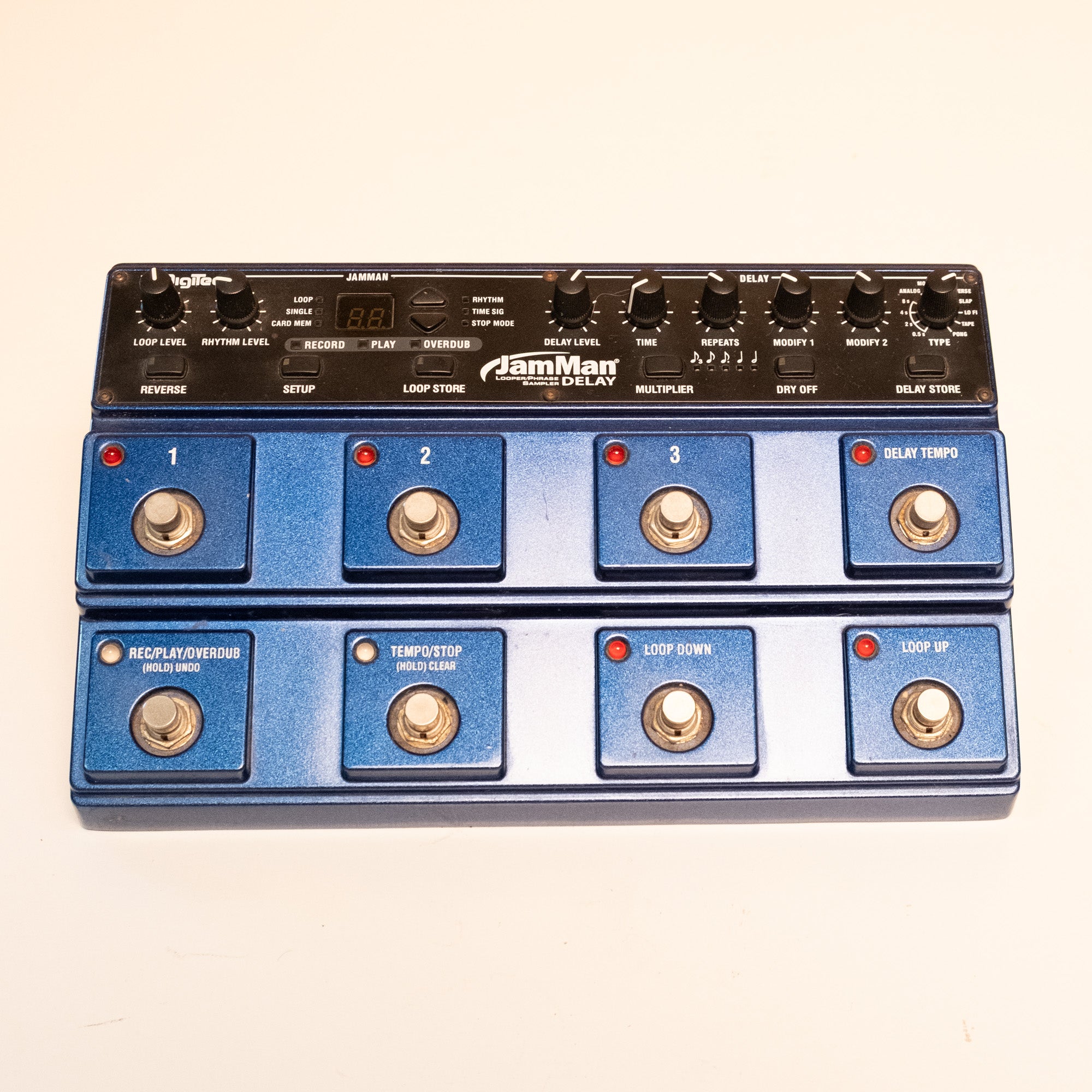 Digitech Jamman Pedal JMD 3 Track (01000025) - Preloved