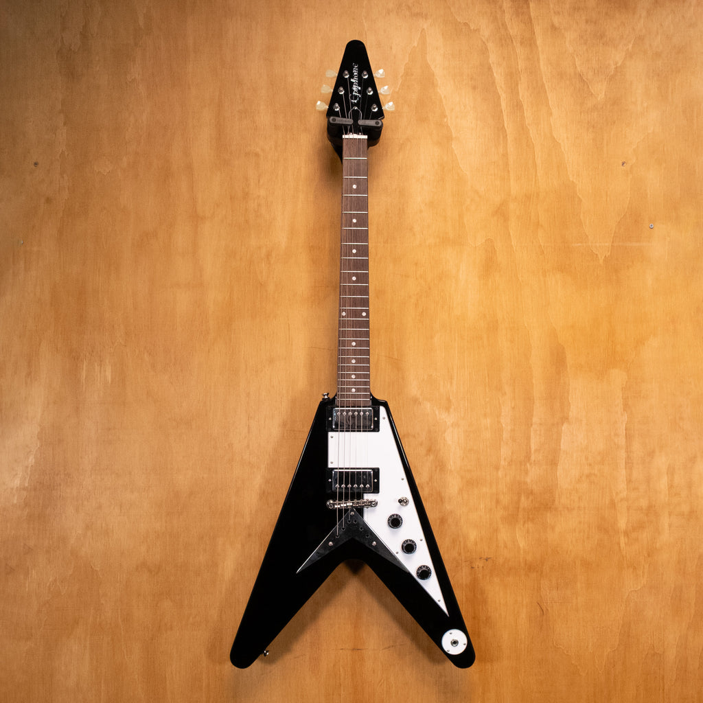Epiphone Inspired By Gibson Flying V In Ebony '25 (25031523712) - Preloved