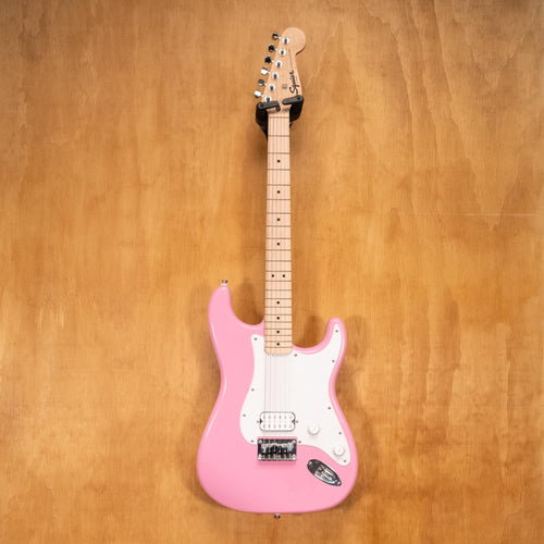Squier Sonic Stratocaster Electric Guitar in Pink (ICSE24011595) - Preloved