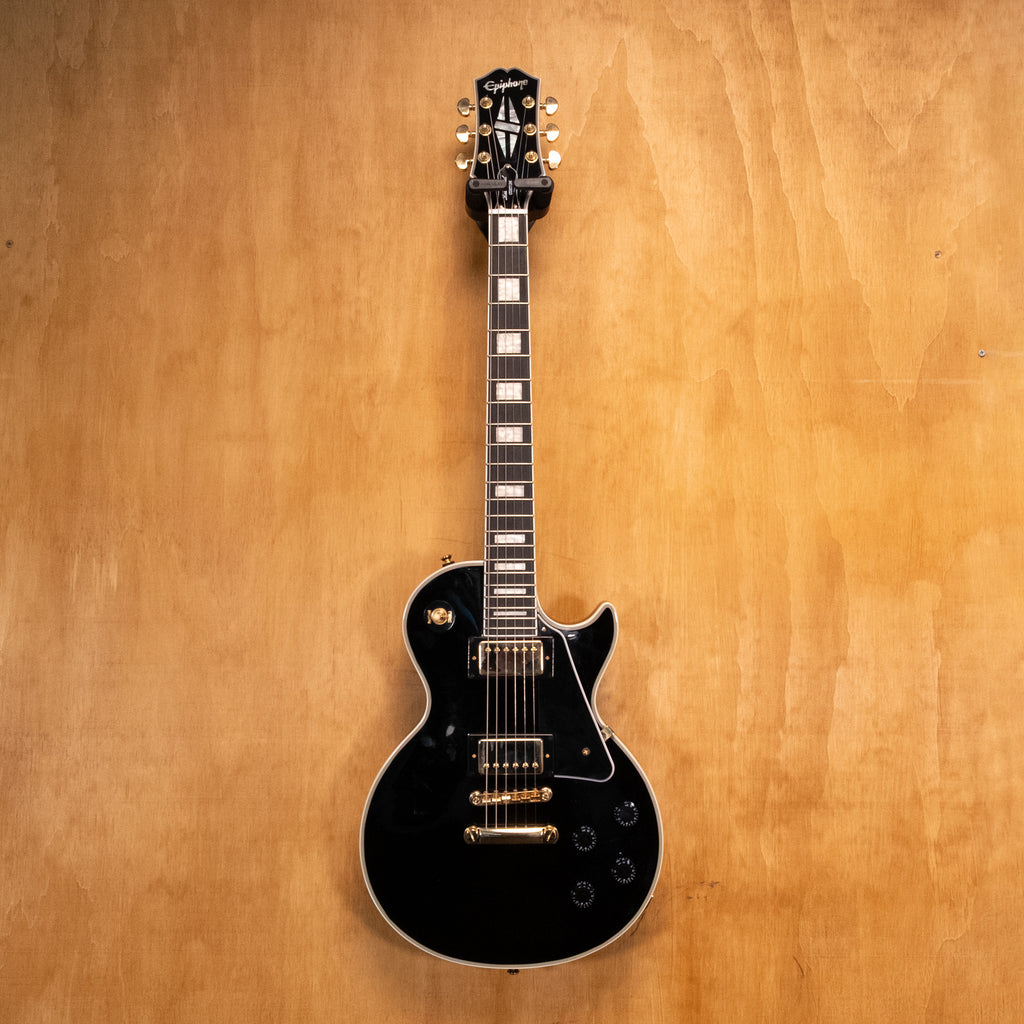 Epiphone Inspired By Gibson LP Custom in Ebony '25 (25071523899) - Preloved