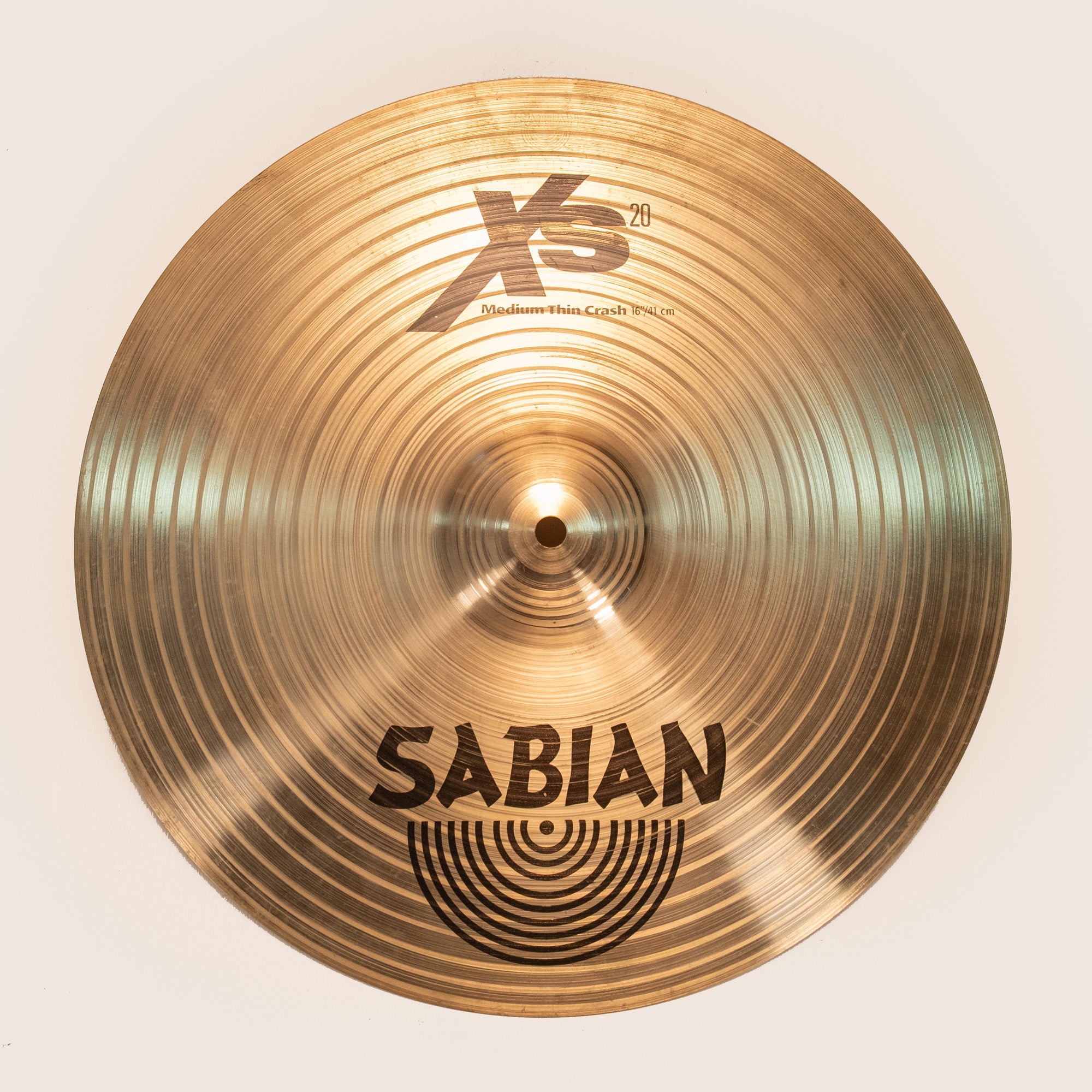 Sabian XS20 16 inch Medium Thin Crash Cymbal - Preloved