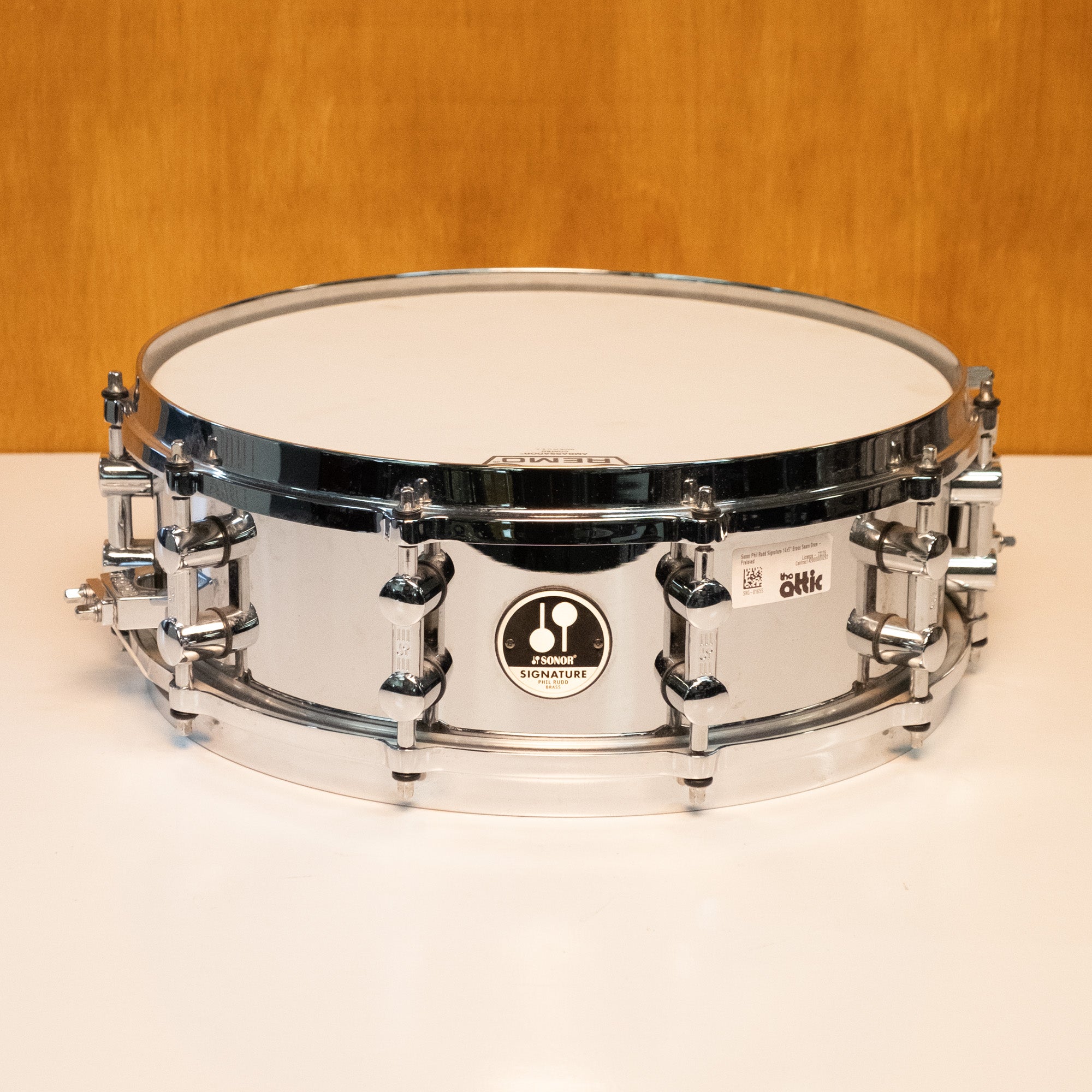 Sonor Phil Rudd Signature 14x5 inch Brass Snare Drum - Preloved (01655)