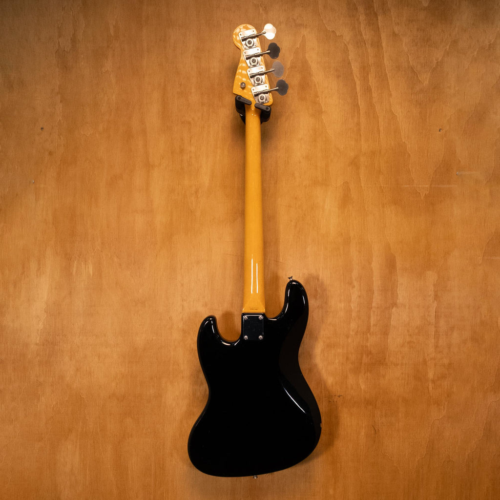 Fender '62 JB62-58 Jazz Bass Guitar in Black MIJ '04 (R056938) - Preloved