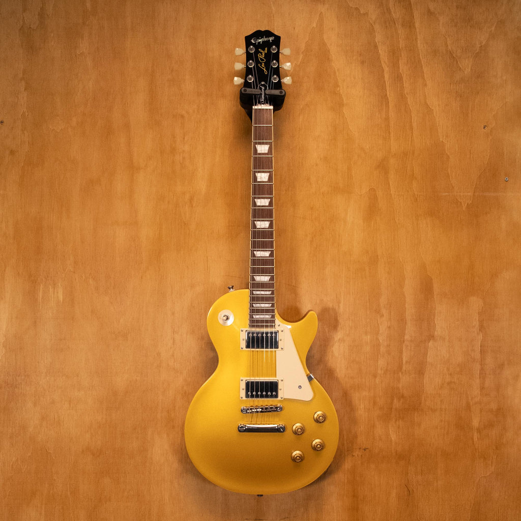 Epiphone Inspired by Gibson Les Paul Standard Electric Guitar Goldtop '24 (24081521567) - Preloved
