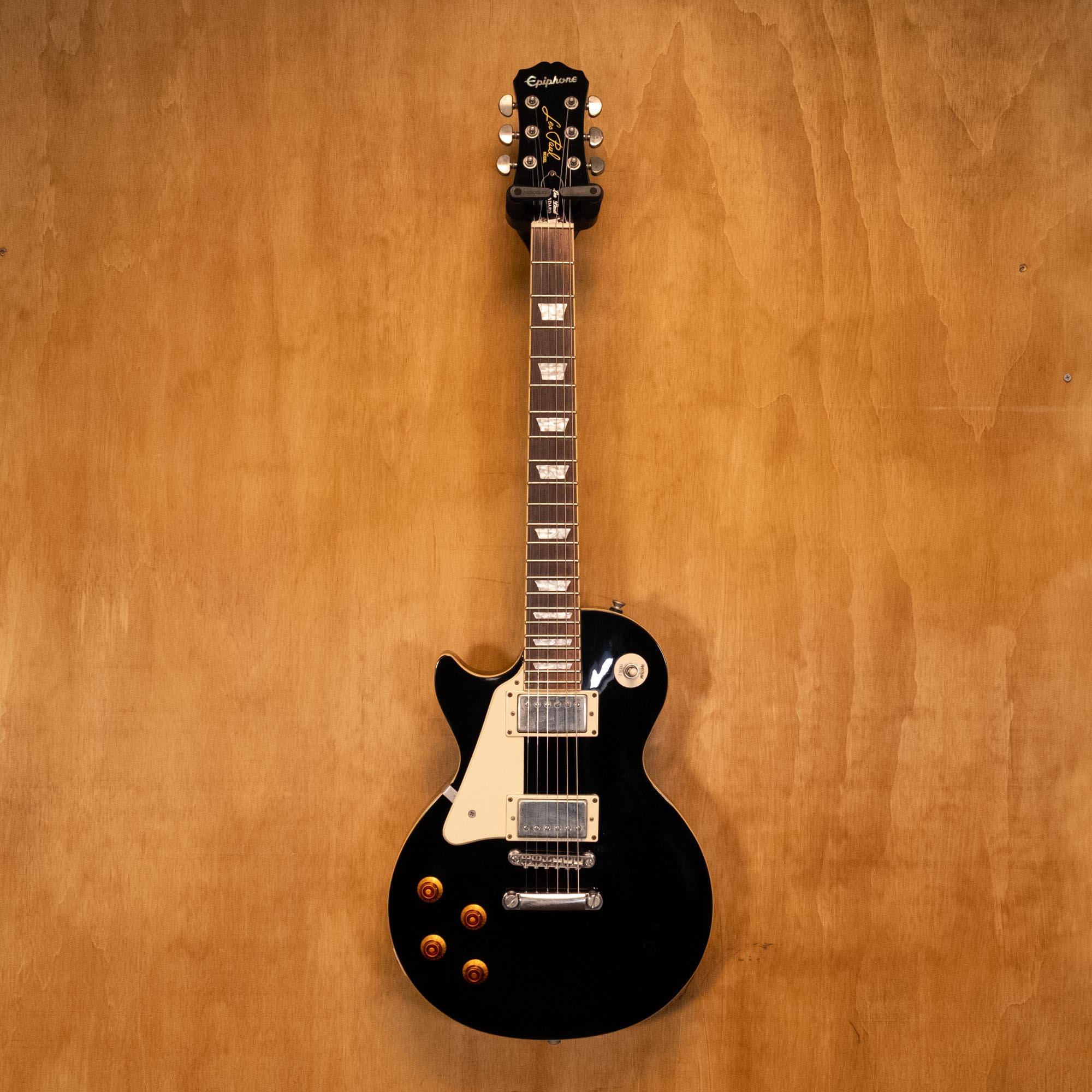 Epiphone Les Paul Standard Left-handed Electric Guitar in Ebony '18 (18061506811) - Preloved