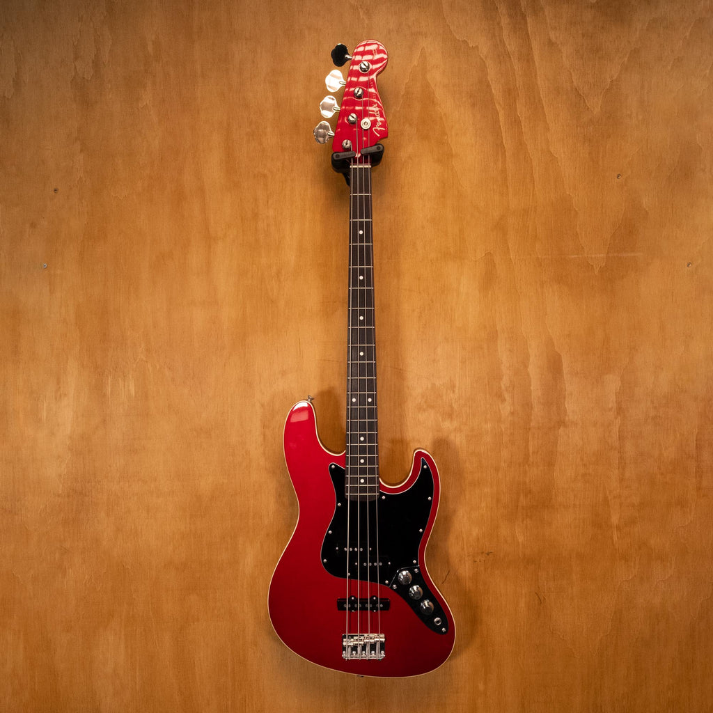 Fender Aerodyne Jazz Bass Guitar in Candy Apple Red MIJ '15 (JD15019590) - Preloved