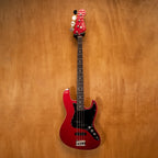 Fender Aerodyne Jazz Bass Guitar in Candy Apple Red MIJ '15 (JD15019590) - Preloved