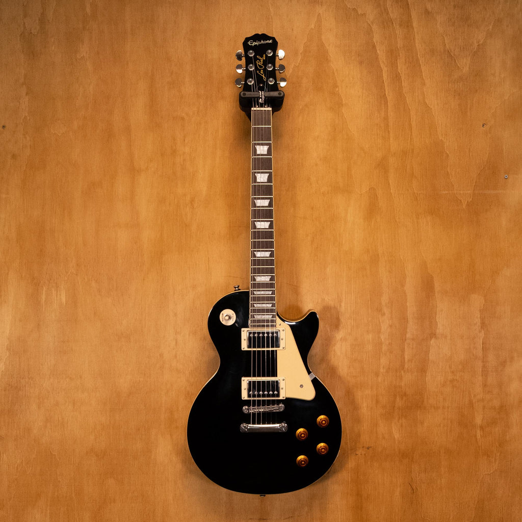 Epiphone Les Paul Standard Electric Guitar in Ebony '13 (13031508464) - Preloved