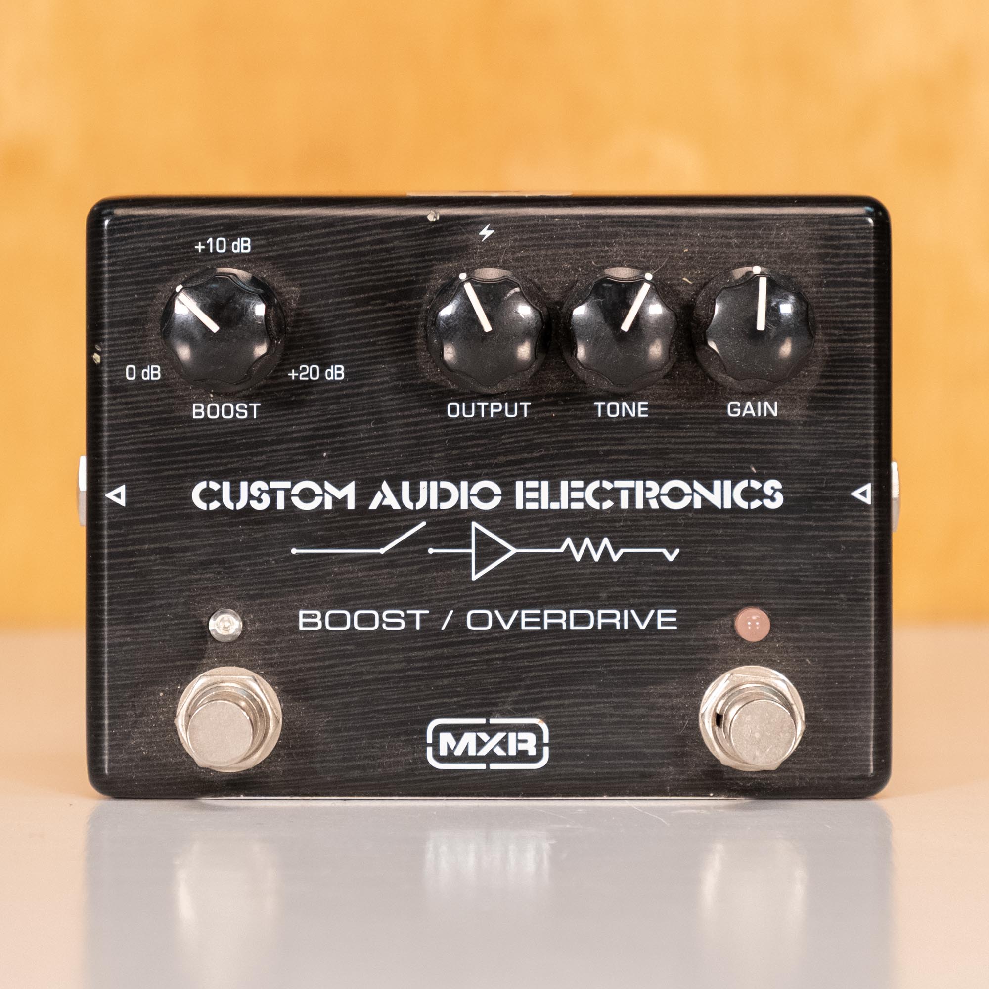 MXR CAE MC402 Boost Overdrive Guitar Effects Pedal (AC34P539) - Preloved