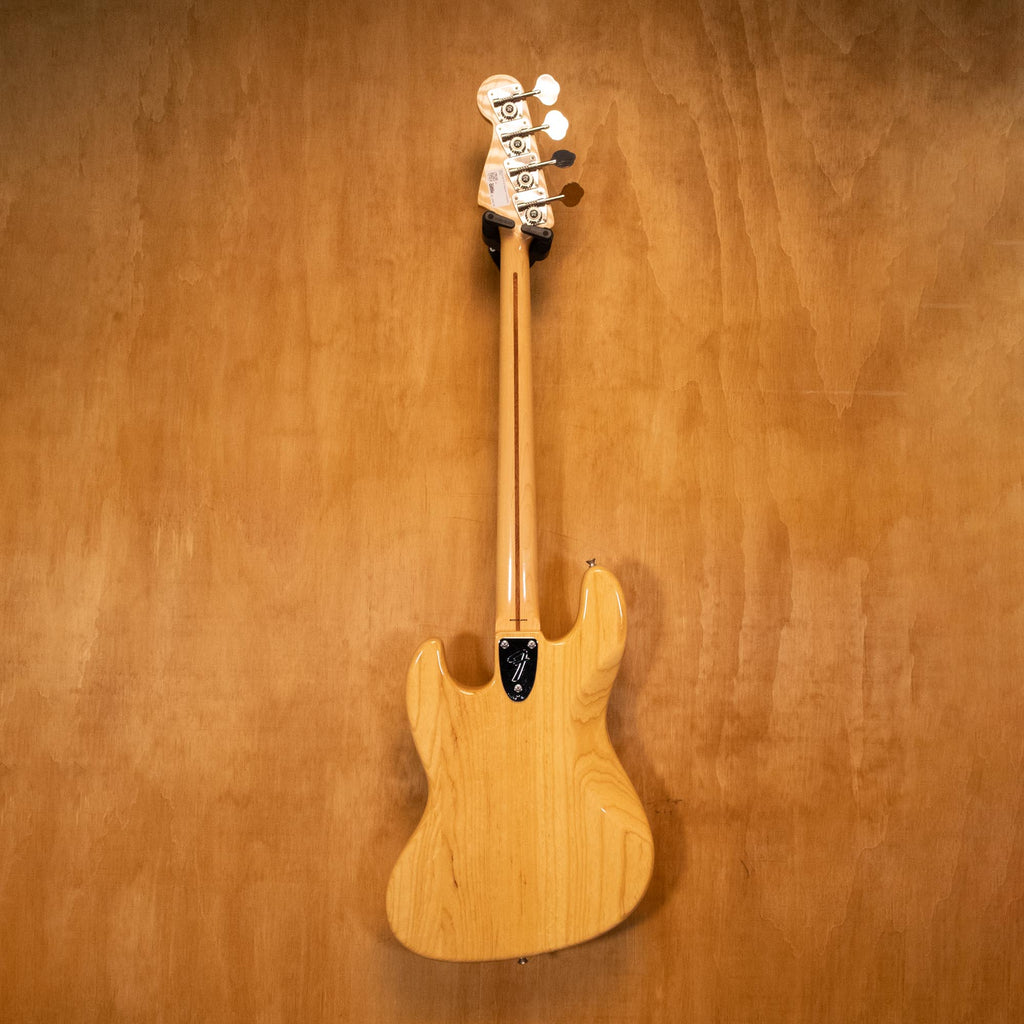 Fender '70s JB75 Jazz Bass Guitar in Natural MIJ '12 (JD12002034) - Preloved